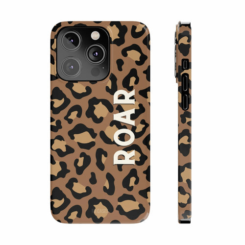 Leopard Print Slim Case for iPhone 14 Series